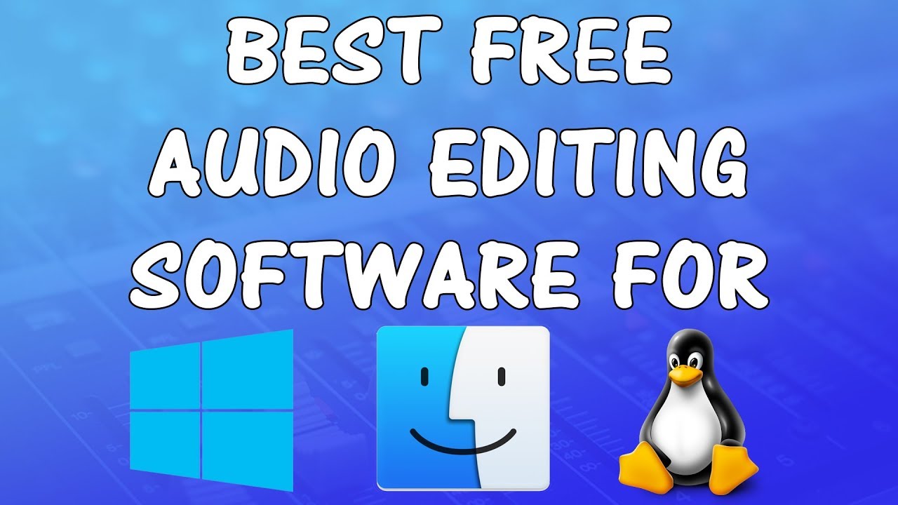 Audio Editing Software Mac Free